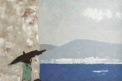 Georges Roudneff, Du bleu dans l’âme, Huile sur toile, 92 cm x 73 cm, 2005